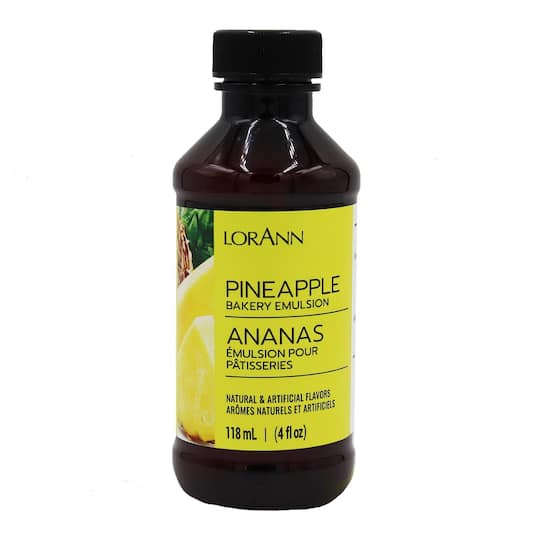12 Pack: LorAnn Pineapple Bakery Emulsion, 4oz.